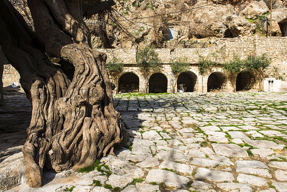 Lalish, capital of the Kurdish sect of the Yazidis in Iraq Kurdistan, Iraq, Middle East 