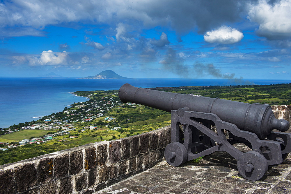 Brimstone Hill Fortress, UNESCO World Heritage Site, St. Kitts, St. Kitts and Nevis, Leeward Islands, West Indies, Caribbean, Central America 