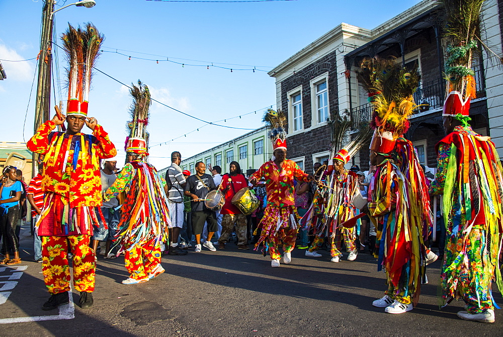 Carnival in Basseterre, St. Kitts, St. Kitts and Nevis, Leeward Islands, West Indies, Caribbean, Central America