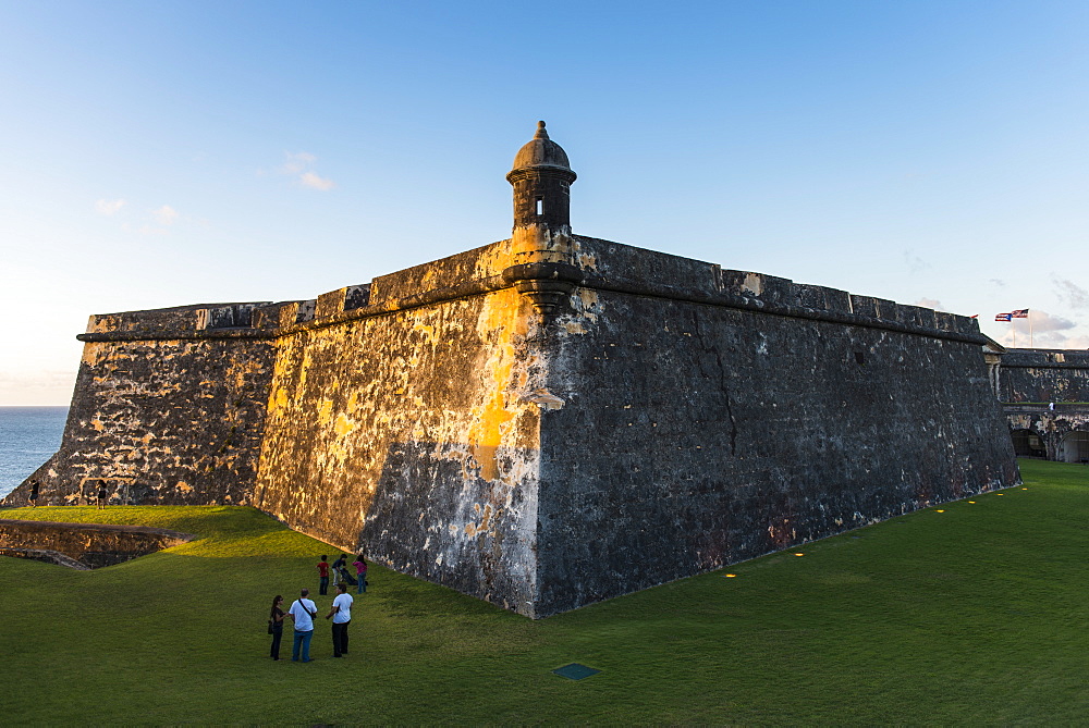 San Felipe del Morro Castle, UNESCO World Heritage Site, San Juan Historic Site, Puerto Rico, Caribbean, Central America 