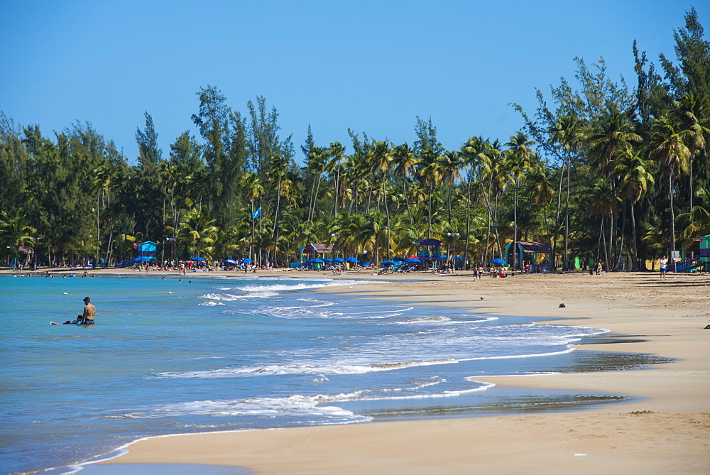 Luquillo Beach, Puerto Rico, West Indies, Caribbean, Central America 