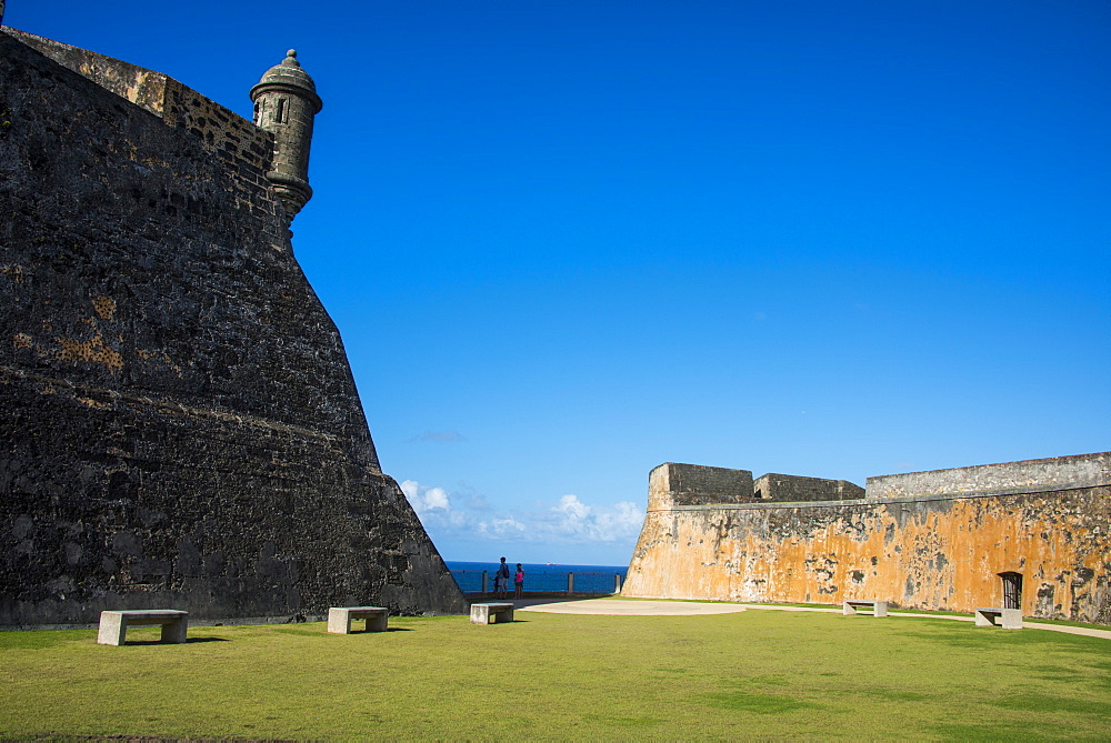 San Felipe del Morro, UNESCO World Heritage Site, San Juan, Puerto Rico, West Indies, Caribbean, Central America 