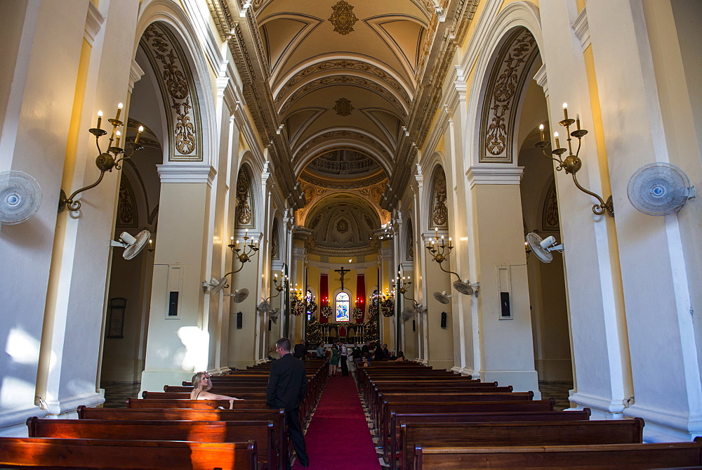 La Santa Catedral San Juan Bautista de Puerto Rico, West Indies, Caribbean, Central America 