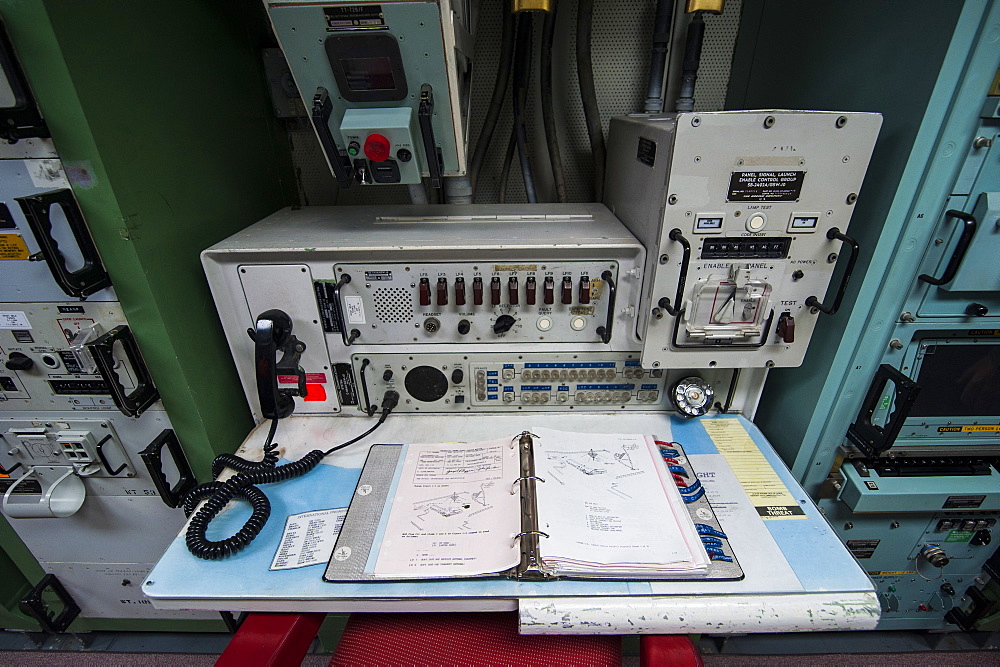 Minuteman nuclear missile site, South Dakota, United States of America, North America