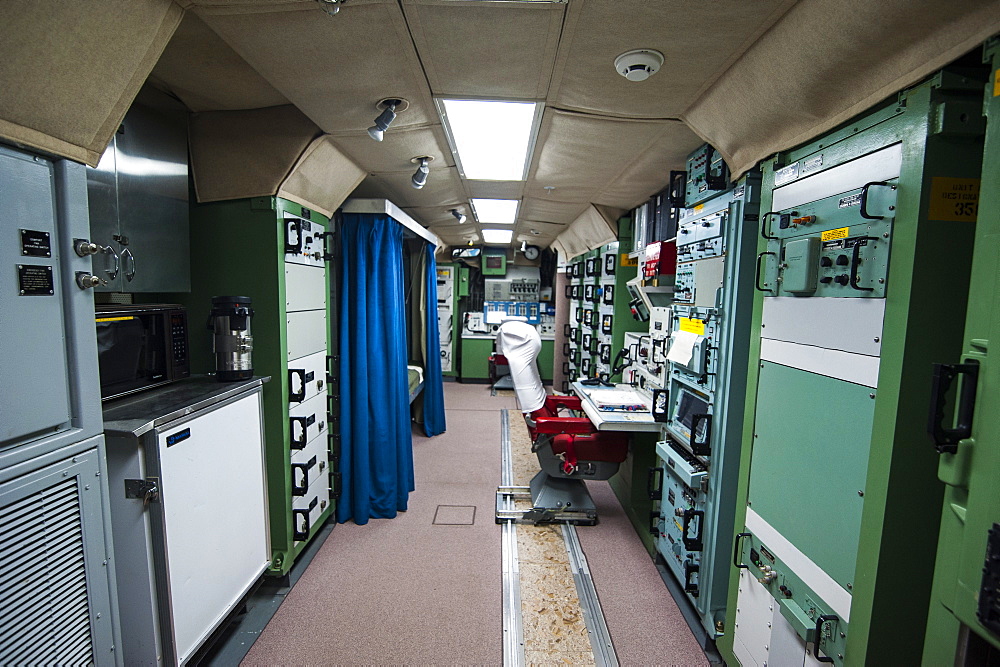 Minuteman nuclear missile site, South Dakota, United States of America, North America