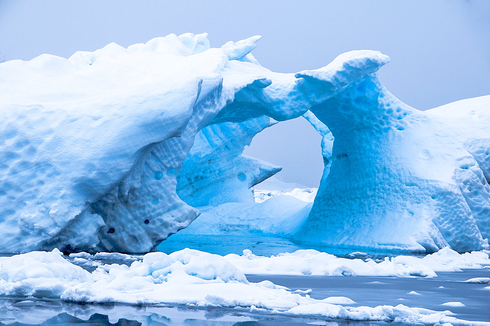 Iceberg in the Antarctic waters, Enterprise Island, Antarctica, Polar Regions 