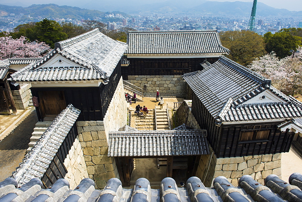 Matsuyama Castle, Shikoku, Japan, Asia