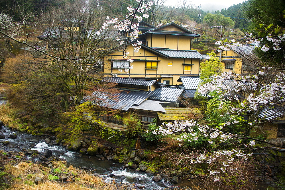 Kurokawa onsen, public spa, Kyushu, Japan, Asia