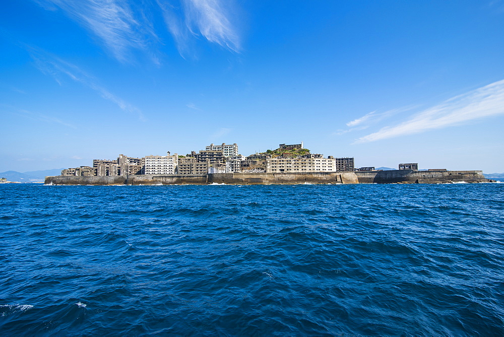 Hashima Island Gunkanjima (Warship Island), Nagasaki, Kyushu, Japan, Asia