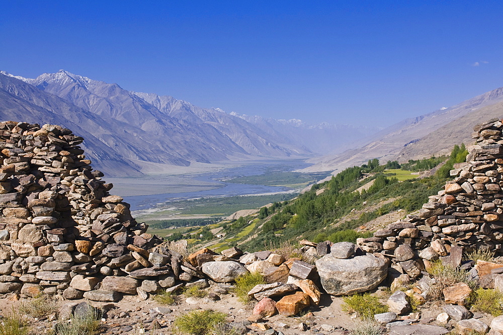 Yamchun fortress, Yamchun, Wakhan valley, The Pamirs, Tajikistan, Central Asia