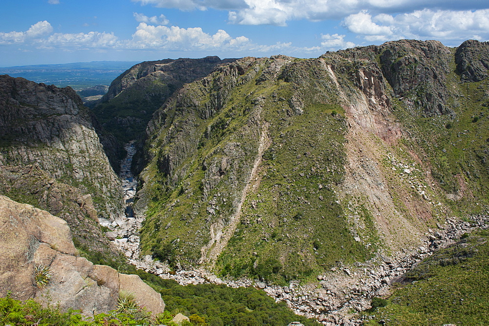 View over the mountains around Mina Clavero, Argentina, South America