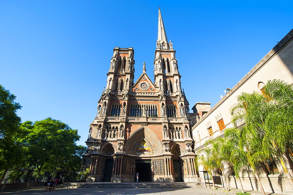 Facade of Iglesia del Sagrado Corazon, Cordoba, Argentina, South America