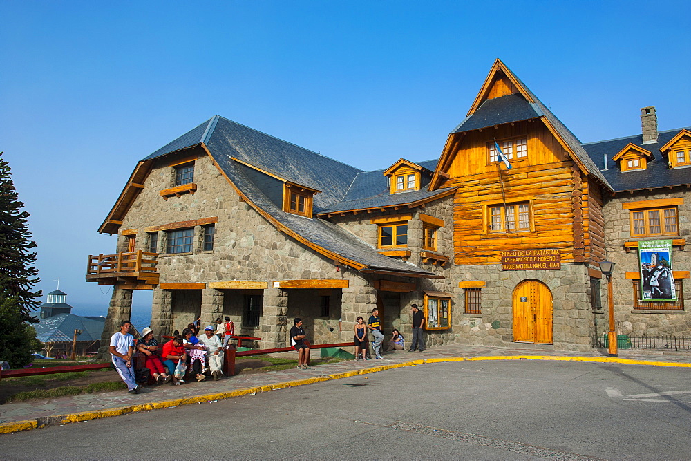 Town square of Bariloche, Argentina, South America