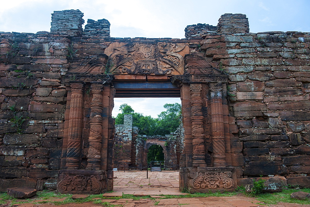 The Mission of San Ignacio Mini, UNESCO World Heritage Site, Argentina, South America 