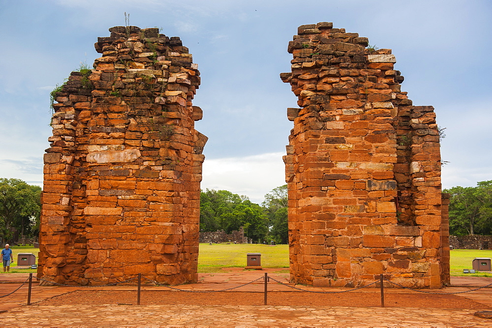 The Mission of San Ignacio Mini, UNESCO World Heritage Site, Argentina, South America 