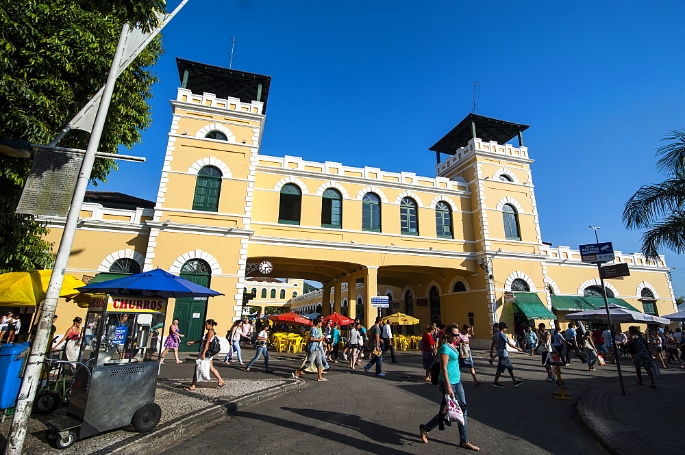 Public market in Florianopolis, Santa Catarina State, Brazil, South America