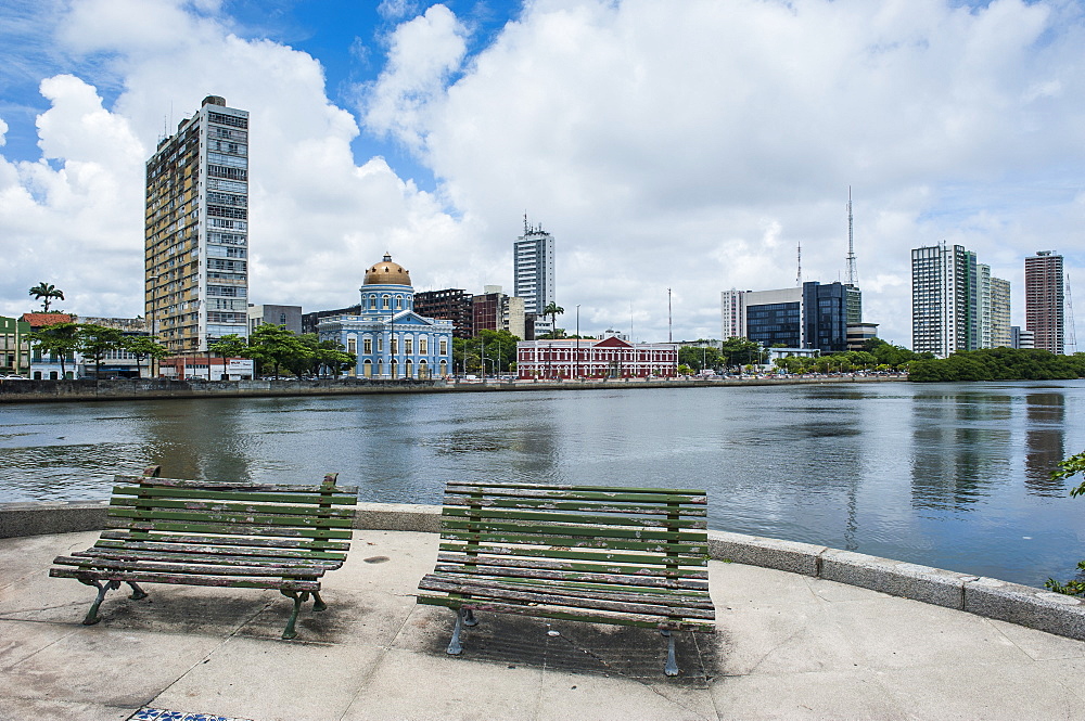 Historicla waterfront of Recife, Pernambuco, Brazil, South America 