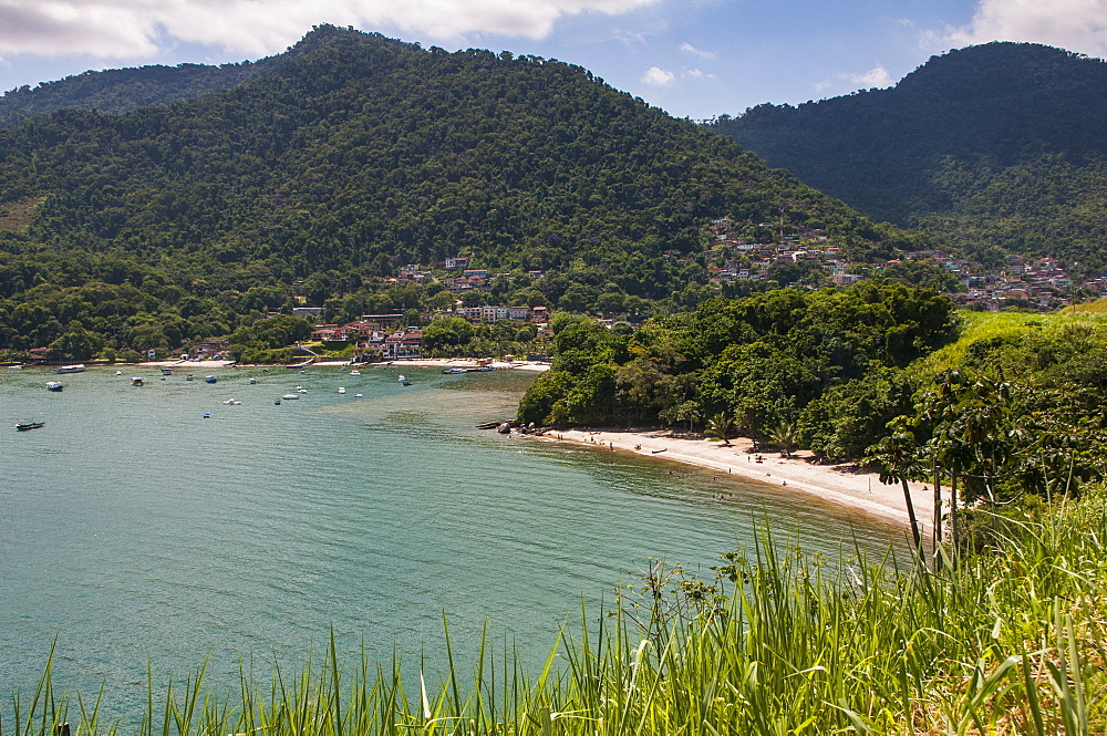 Little bay between Paraty and Rio de Janeiro, Brazil, South America