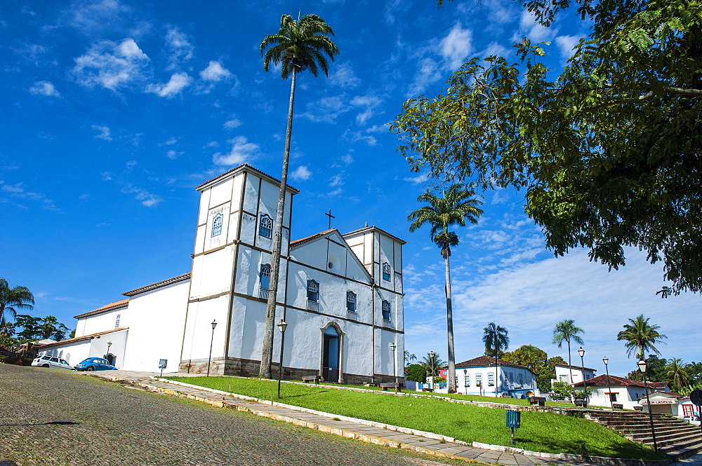 Matrix Church of Our Lady of the Rosary, Pirenopolis, Goais, Brazil, South America