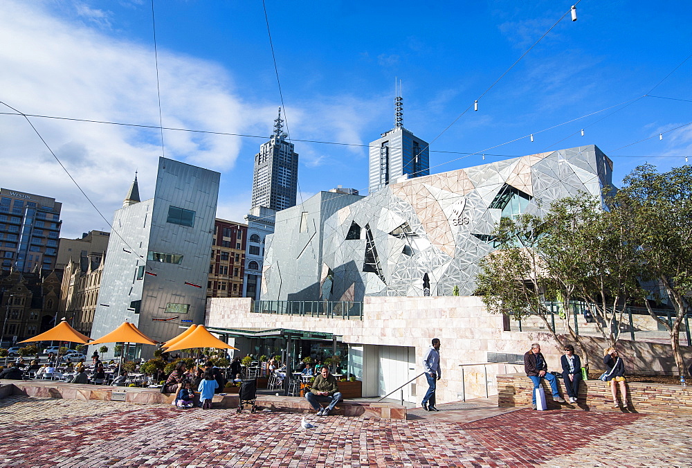 Australian Centre for the Moving Image at the Federation Square, Melbourne, Victoria, Australia, Pacific