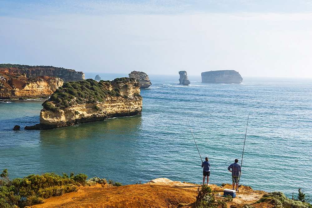 Bay of Islands rock formations along the Great Ocean Road, Victoria, Australia, Pacific 