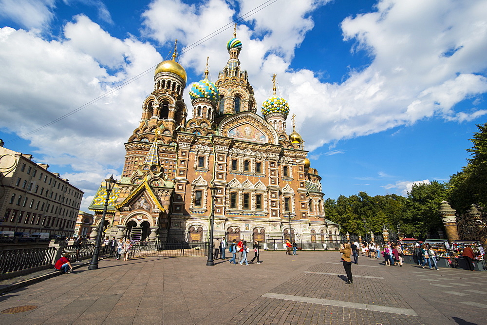 Church of the Saviour on Spilled Blood, UNESCO World Heritage Site, St. Petersburg, Russia, Europe 