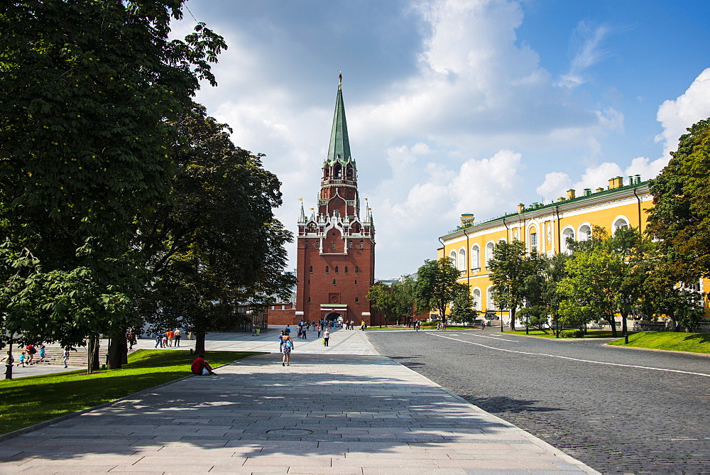 The Kremlin, UNESCO World Heritage Site, Moscow, Russia, Europe