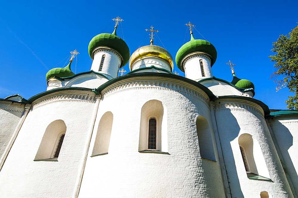 Cathedral of the Transfiguration of the Saviour in the Kremlin, UNESCO World Heritage Site, Suzdal, Golden Ring, Russia, Europe 