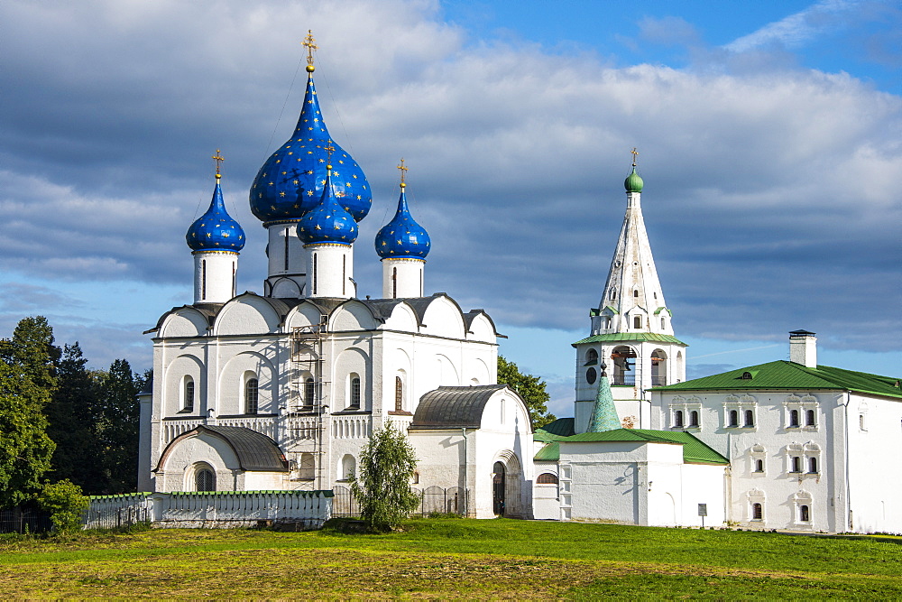 Nativity of the Virgin Cathedral, UNESCO World Heritage Site, Suzdal, Golden Ring, Russia, Europe 