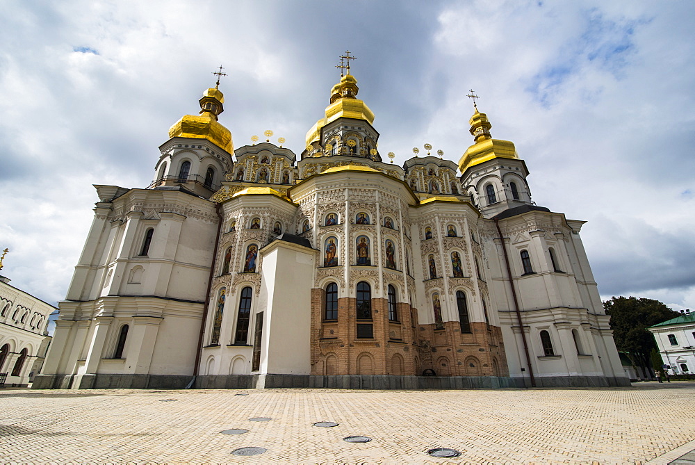 Domition cathedral, the Kiev-Pechersk Lavra, UNESCO World Heritage Site, Kiev (Kyiv), Ukraine, Europe 