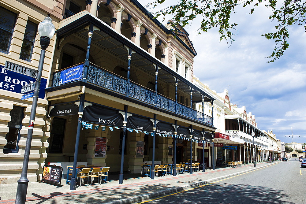 Colonial buildings in downtown Fremantle, Western Australia, Australia, Pacific