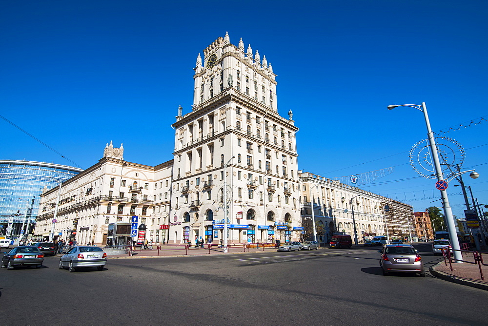 Stalinist architecture in Minsk, Belarus, Europe