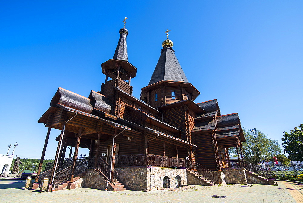 All Saints Orthodox Church in Minsk, Belarus, Europe 