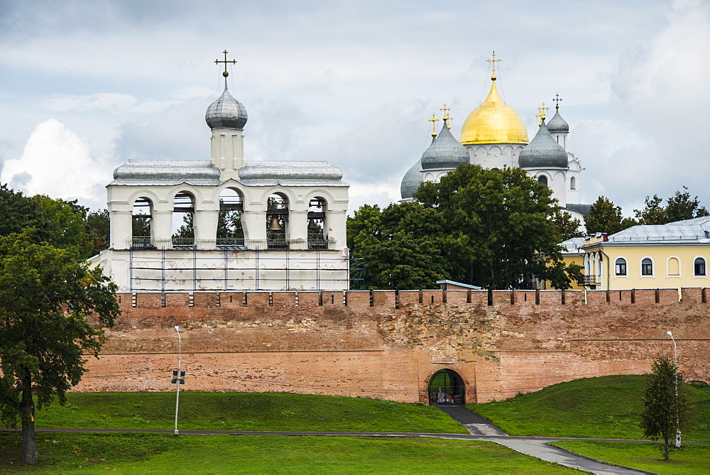 The Kremlin of Novgorod, UNESCO World Heritage Site, Novgorod, Russia, Europe 