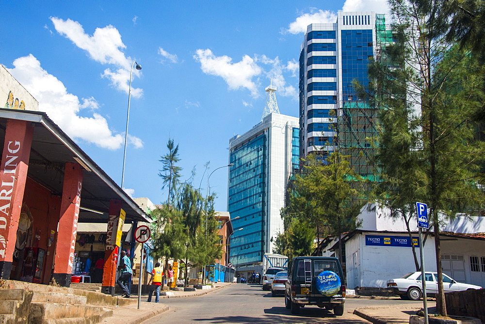 Downtown Kigali, Rwanda, Africa