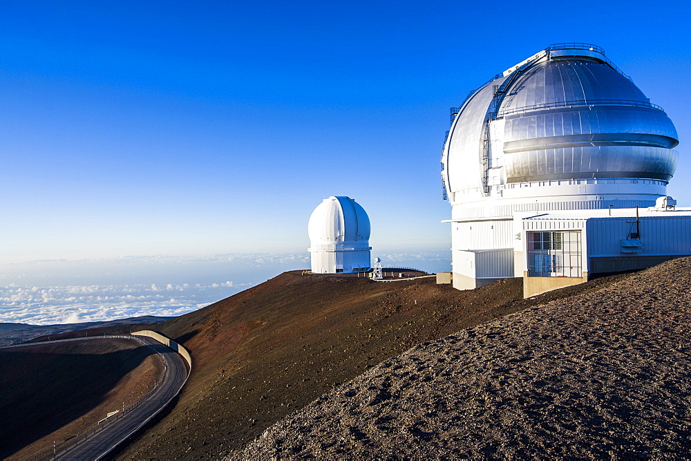 Observatory on Mauna Kea, Big Island, Hawaii, United States of America, Pacific