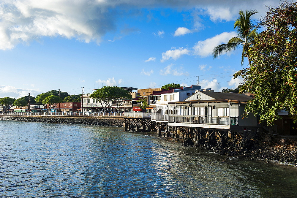 The town of Lahaina, Maui, Hawaii, United States of America, Pacific