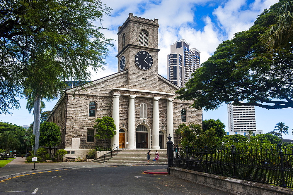 Kawaiahao church Honolulu, Oahu, Hawaii, United States of America, Pacific 