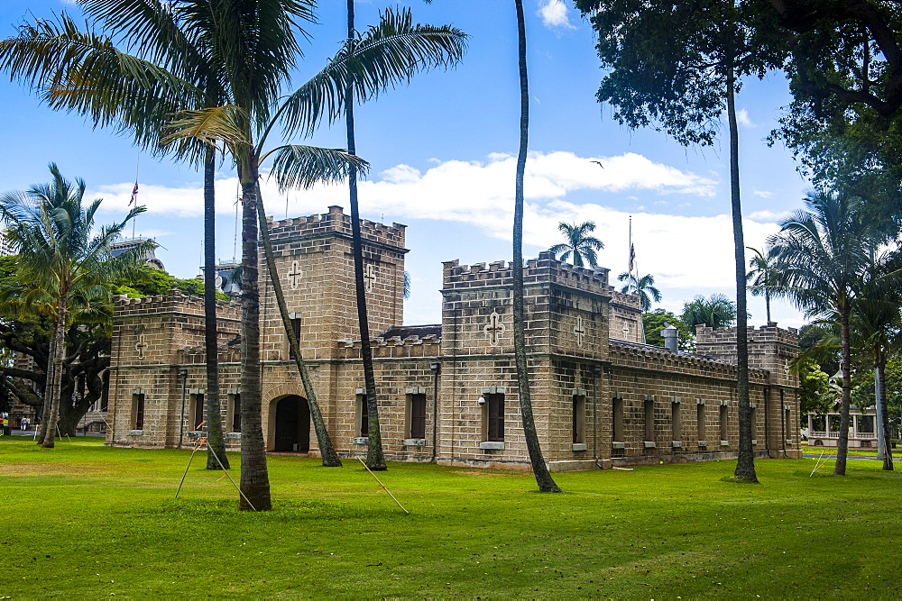 Iolani Barracks, Honolulu, Oahu, Hawaii, United States of America, Pacific 