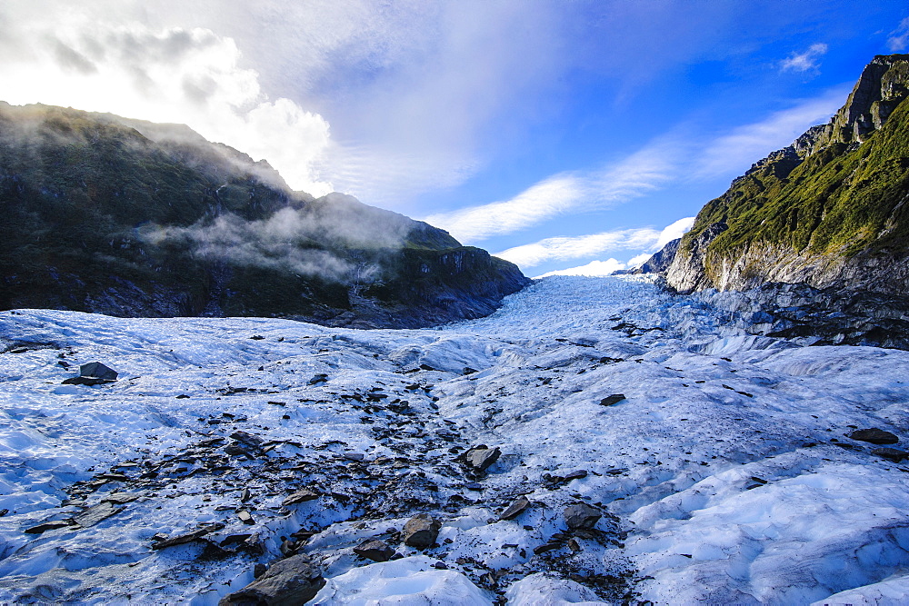 Fox Glacier, Westland Tai Poutini National Park, South Island, New Zealand, Pacific