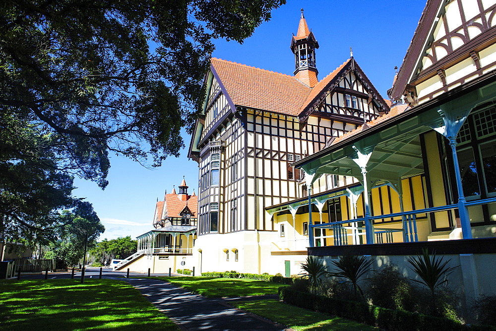 Rotorua Museum of Art and History, Rotorua, North Island, New Zealand, Pacific