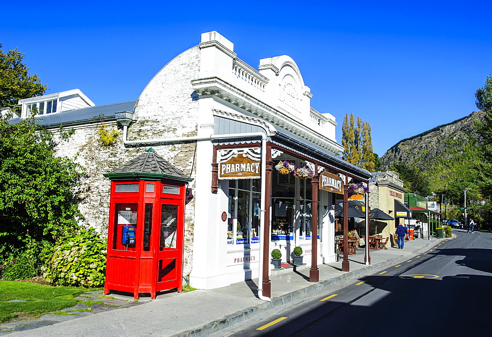 Historical house in Arrowtown, Otago, South Island, New Zealand, Pacific