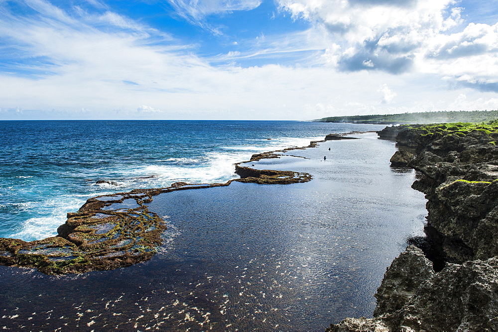 Mapu'a 'a Vaea Blowholes, Tongatapu, Tonga, South Pacific, Pacific