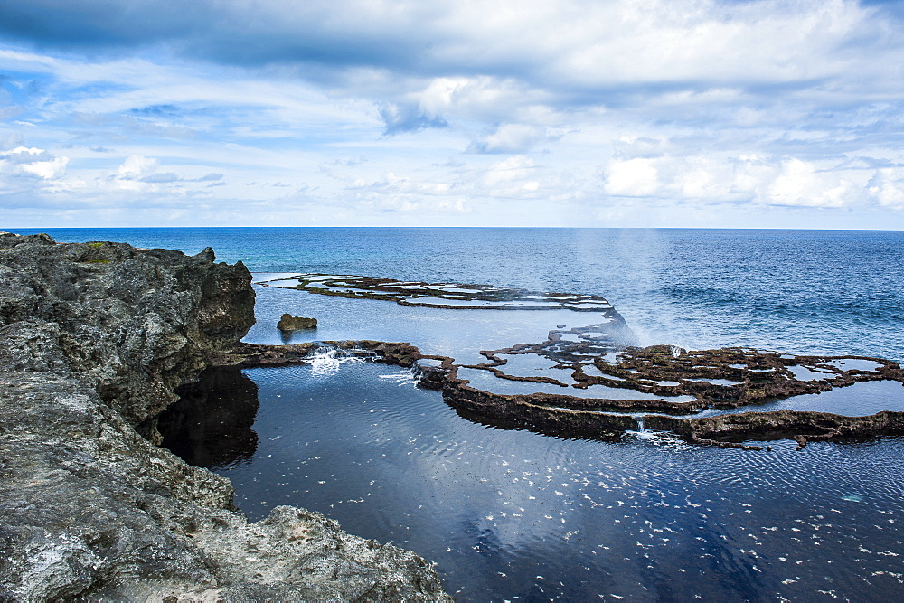 Mapu'a 'a Vaea Blowholes, Tongatapu, Tonga, South Pacific, Pacific