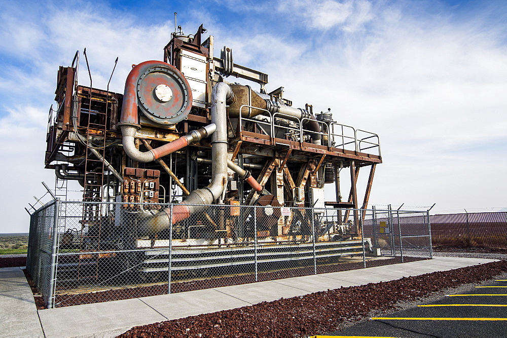 Experimental Breeder Reactor I (EBR-I), the world's first electricity-generating nuclear power plant, Arco, Idaho, United States of America, North America