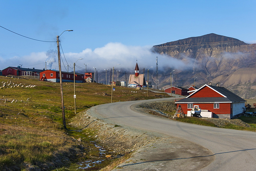 Longyearbyen, Spitsbergen, Svalbard, Arctic, Norway, Scandinavia, Europe