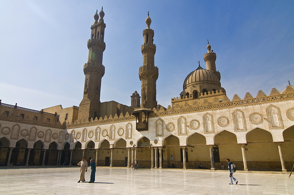 Al-Azhar Mosque, Cairo, Egypt, North Africa, Africa