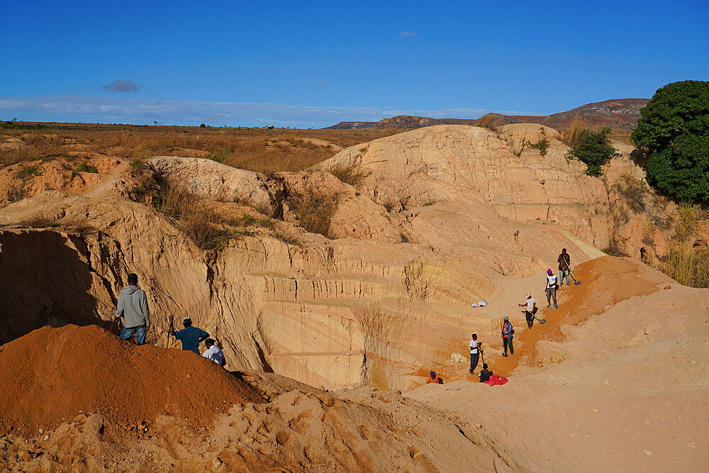 Ilakaka sapphire mines, Ilakaka, Fianarantsoa province, Ihorombe Region, Southern Madagascar, Africa