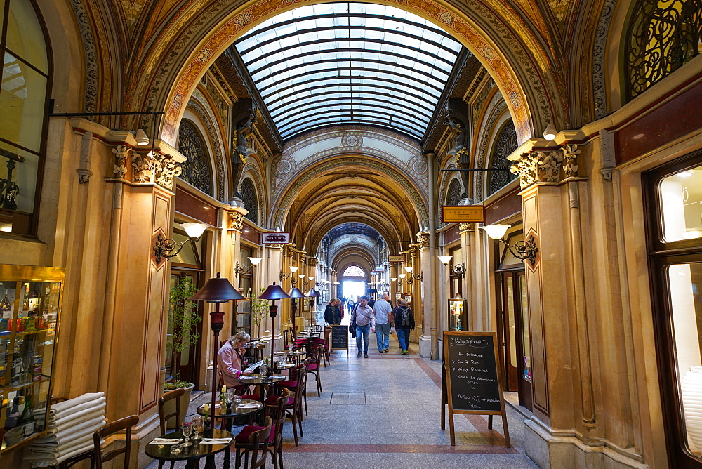 Ferstel Passage (Freyung Passage) shops, Vienna, Austria, Europe