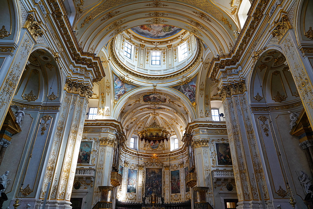 Bergamo Cathedral, dedicated to Saint Alexander, Bergamo, Lombardy, Italy, Europe